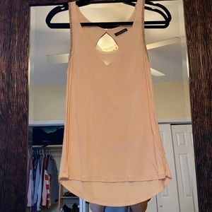 Gem Stone Sleeved Fashion Tank